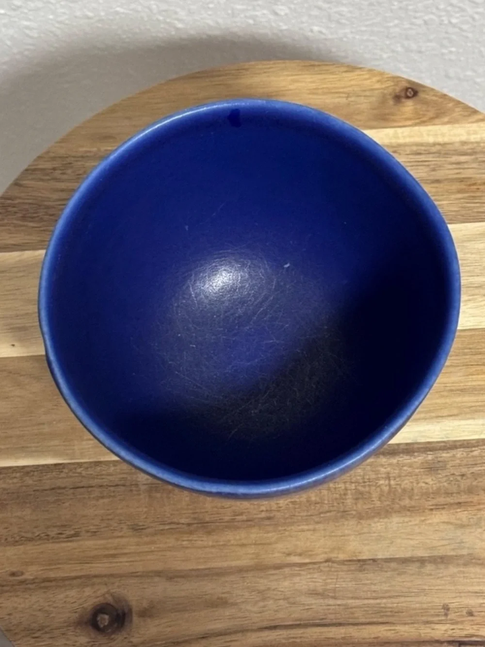Anthropologie Dalila Ombre Bowl Azure Blue Stoneware